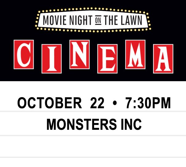 Movie Night On The Lawn - Monsters Inc