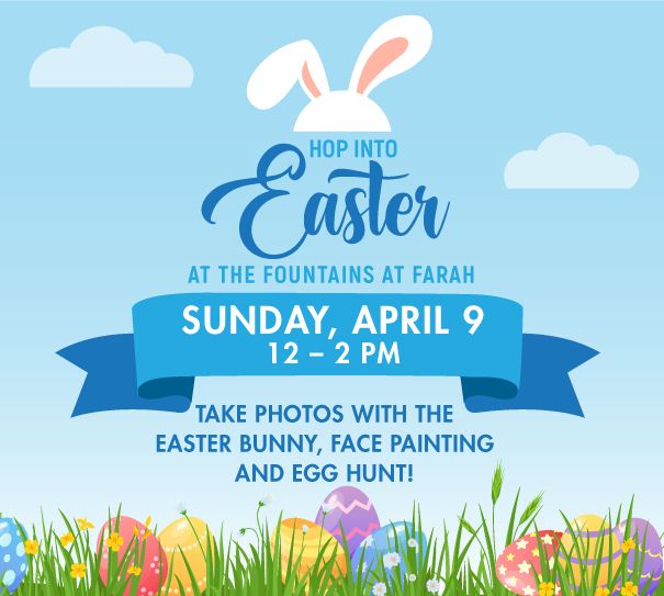 Easter Bunny On The Lawn