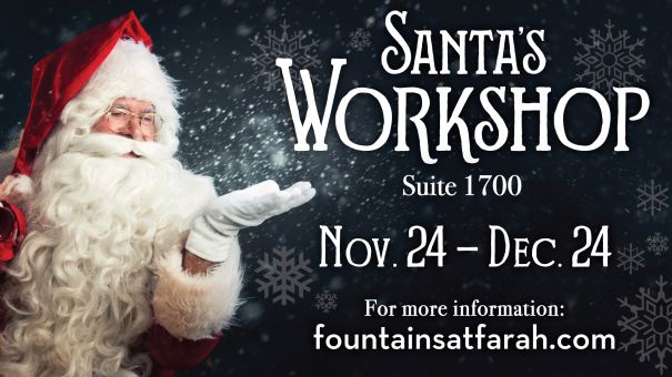 Santa's Workshop at The Fountains