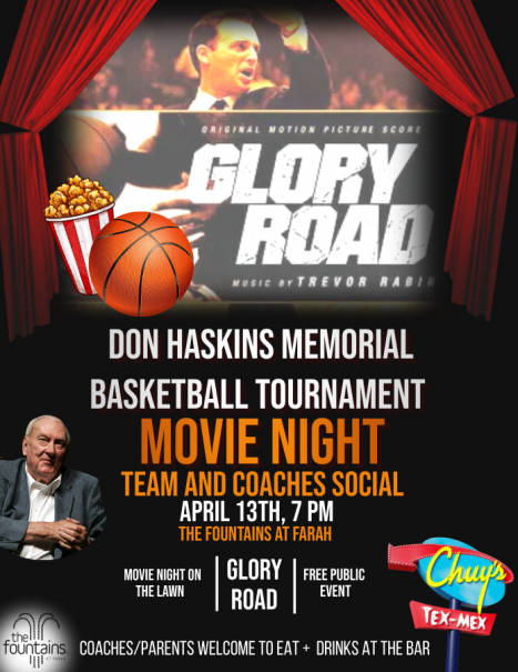 Movie Night on the Lawn- Glory Road