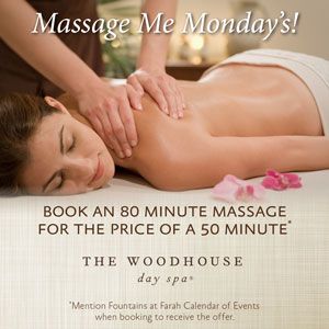 Massage Me Monday's: The Woodhouse Day Spa 