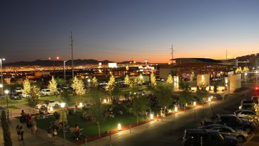 Ampitheater at Night