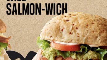 Wild Salmon Sandwhich