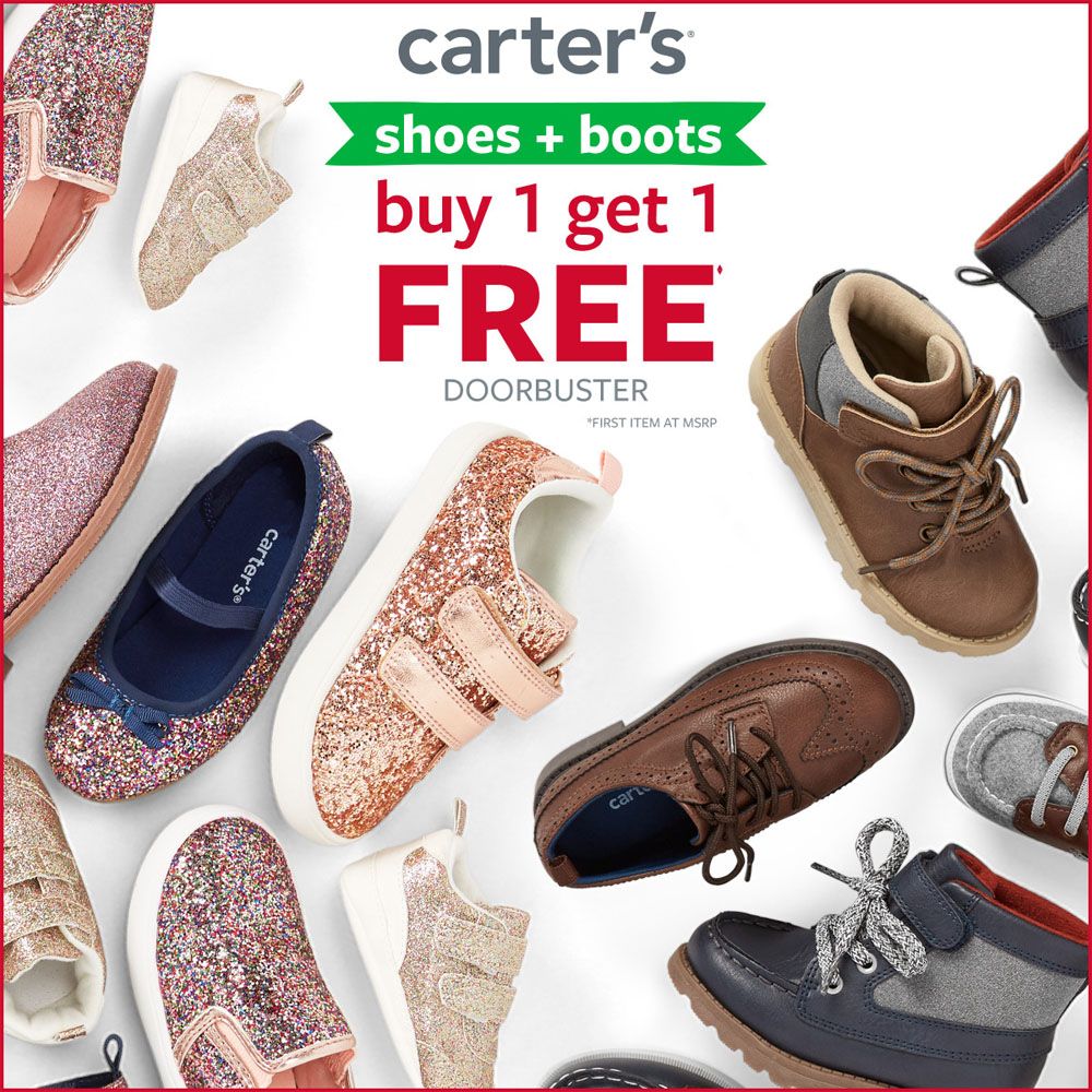 Shoes + Boots Buy 1, Get 1 Free Doorbuster