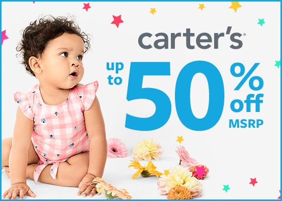 Carter’s Up to 50% Off*