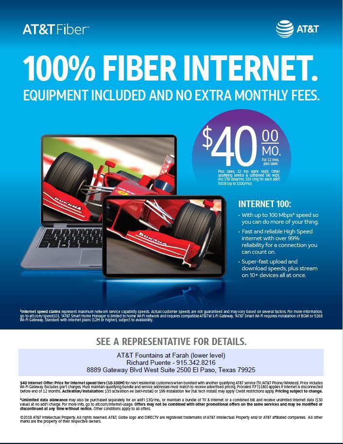 100% Fiber Internet