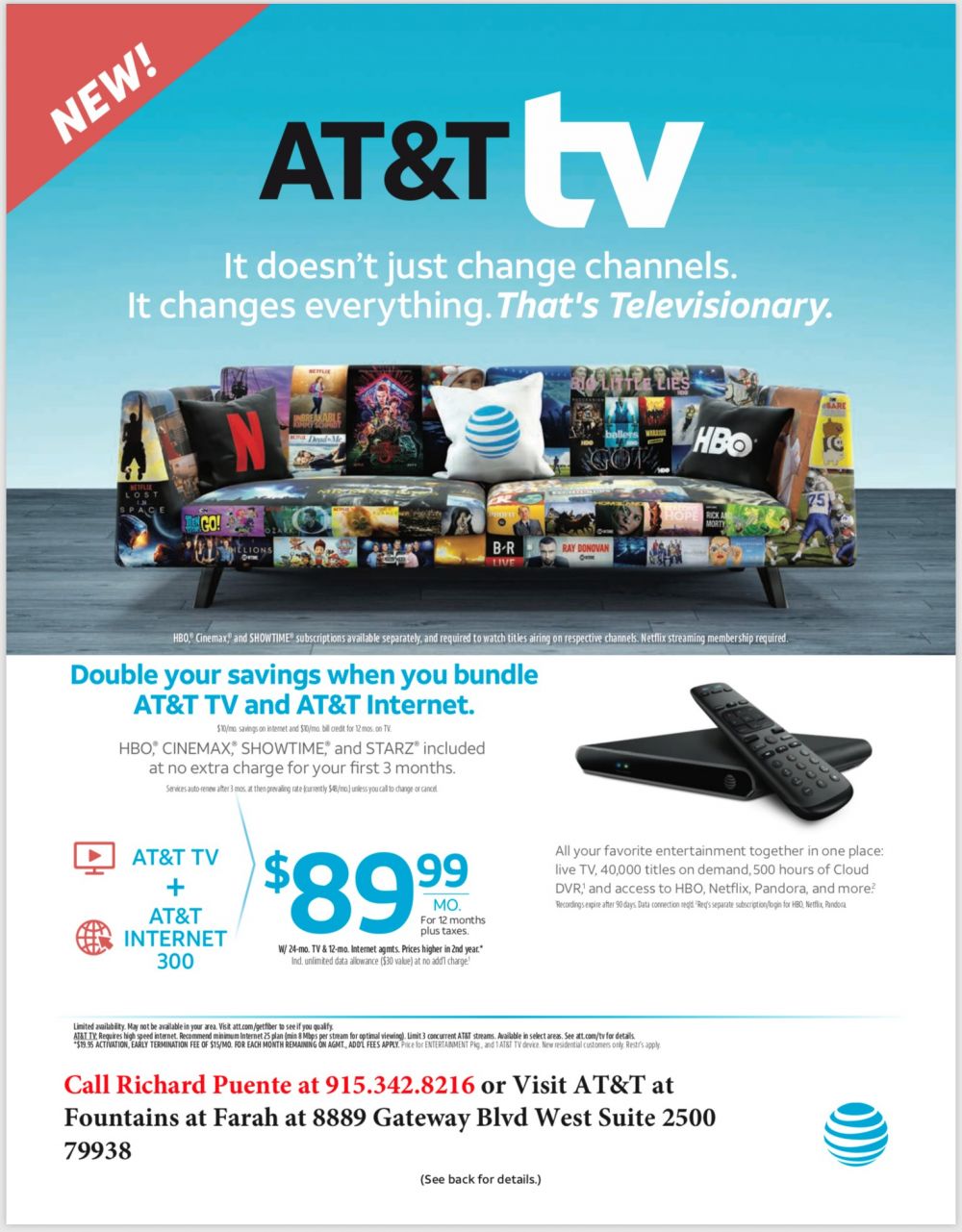 NEW! AT&T TV