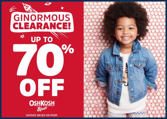 OshKosh Ginormous Clearance 