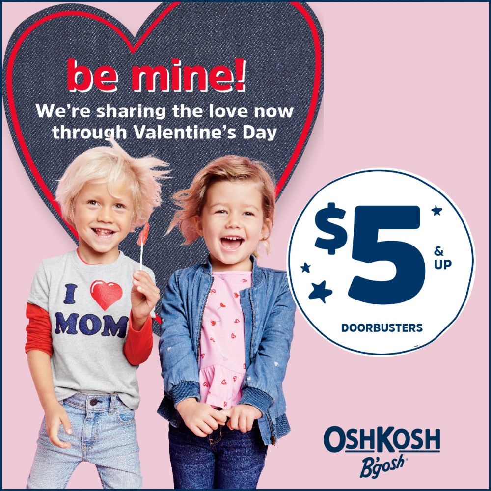 OshKosh $5 & Up  Doorbusters   