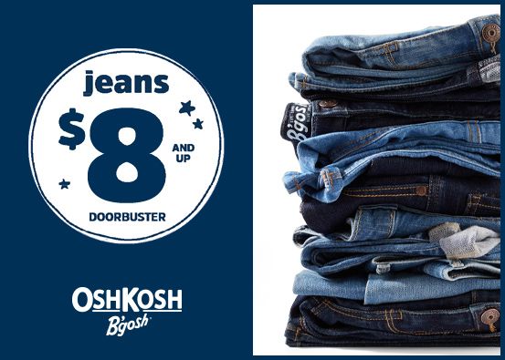 OshKosh $8 & Up Jeans 