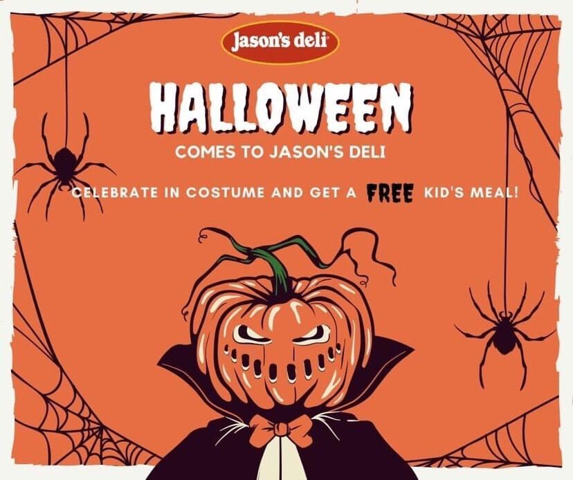 Halloween at Jason's Deli