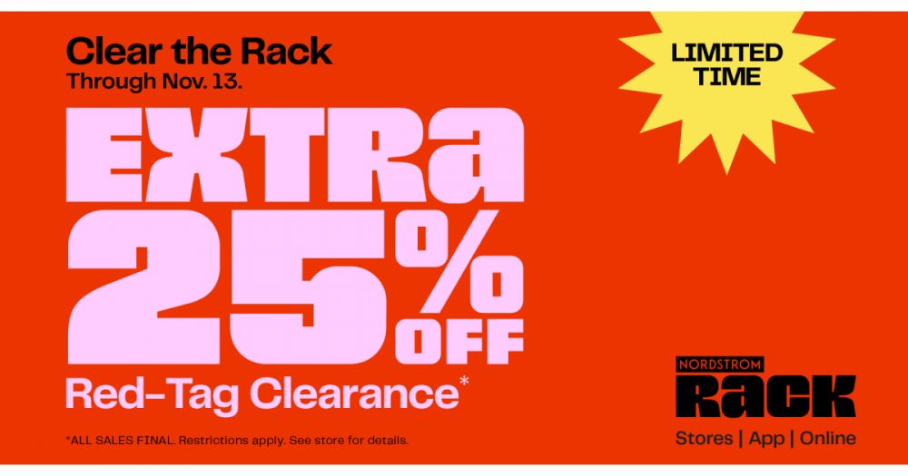 It’s time for CLEAR THE RACK!